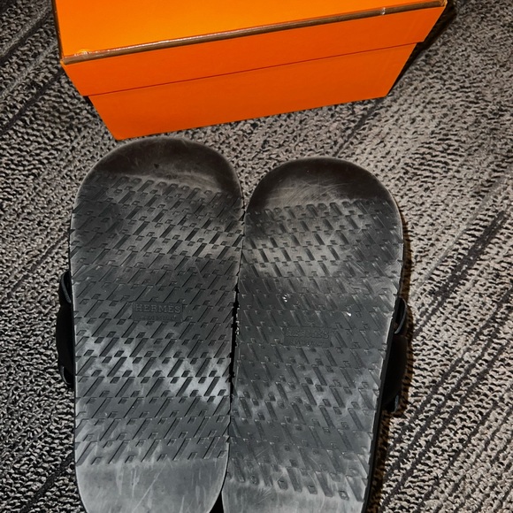 HERMES EXTRA SANDALS BLACK - Picture 12 of 13